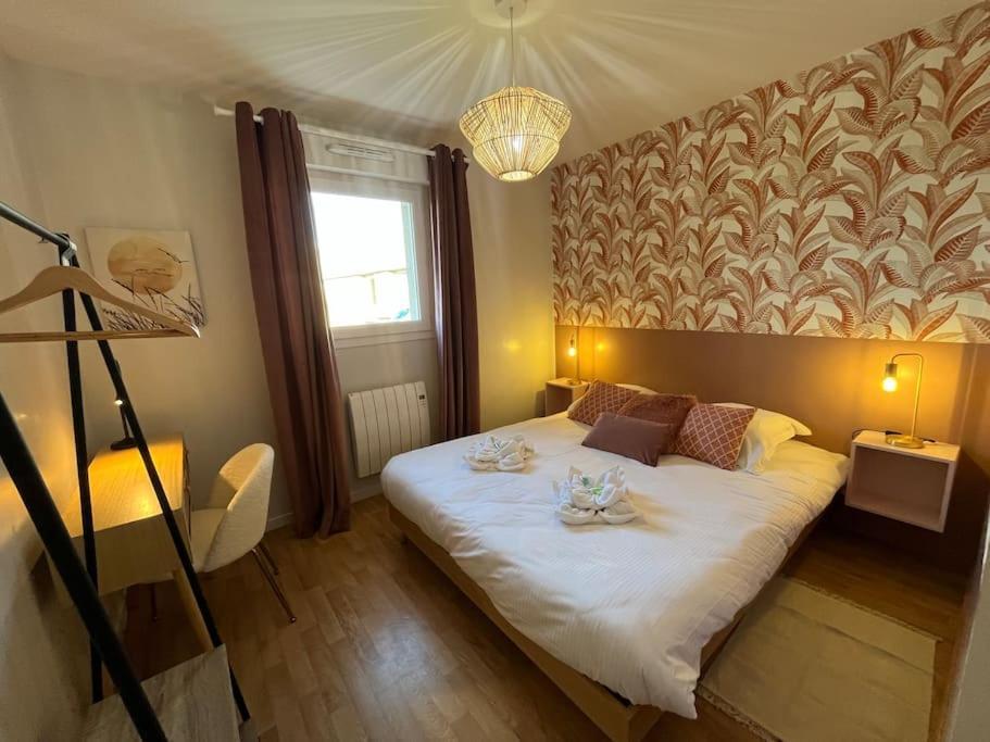 Ferienwohnung Dahlia, Appt Cosy Avec Parking Et Balcon Caen Exterior foto