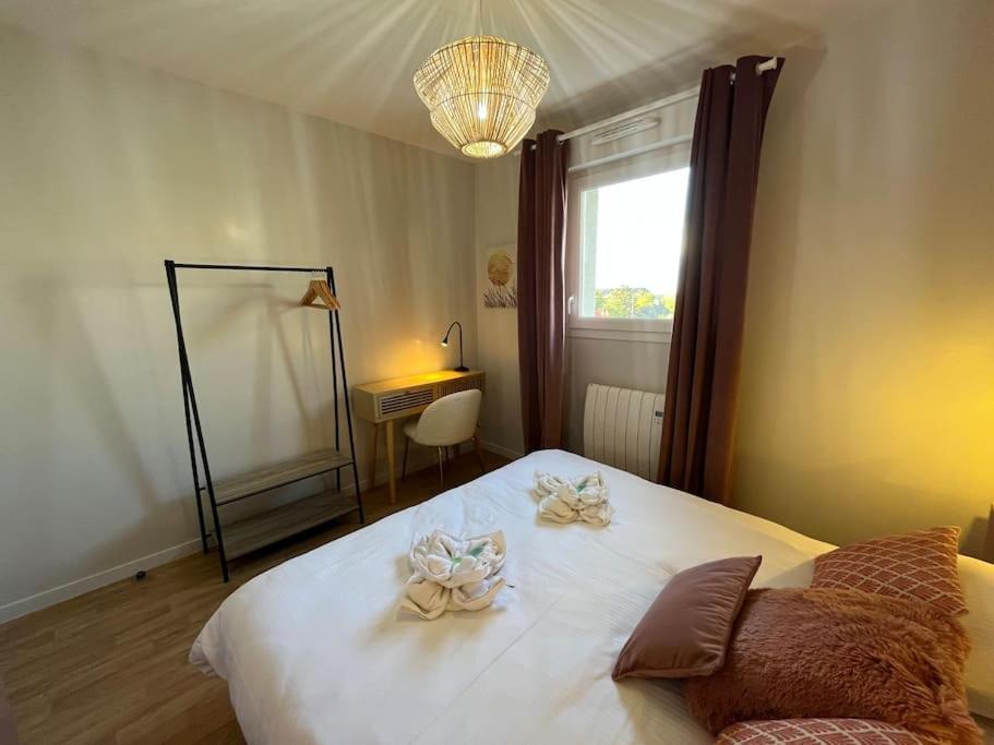 Ferienwohnung Dahlia, Appt Cosy Avec Parking Et Balcon Caen Exterior foto