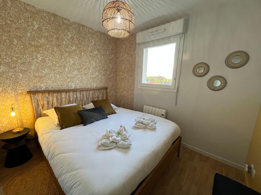 Ferienwohnung Dahlia, Appt Cosy Avec Parking Et Balcon Caen Exterior foto